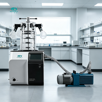 Pompe de lyophilisation automatique SCIENTZ-12NDD en acier inoxydable de type collecteur avec moteur pour usage commercial, domestique et en laboratoire, télécommande incluse