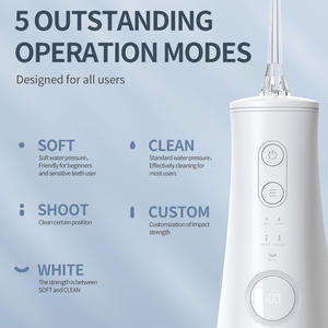 USB électrique sans fil Portable <span class=keywords><strong>pour</strong></span> irrigateur Oral Water Flosser 5 modèle dispositif de nettoyage des <span class=keywords><strong>dents</strong></span> personnalisé usage domestique <span class=keywords><strong>Jet</strong></span> Pick <span class=keywords><strong>pour</strong></span> - Product Image 3