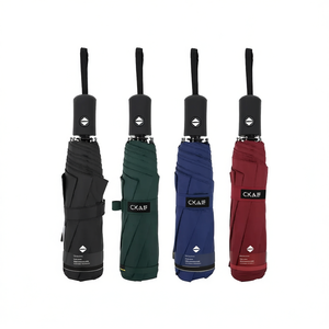 Mini <b>Umbrella</b> Snap 4 Assorted Colors Compact <b>Foldable</b> Rain Protection Outdoor Use - Product Image 2