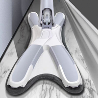 Vadrouille papillon rotative à 360 degrés OEM à torsion rapide outils de nettoyage ménagers durables humides/secs directement en usine