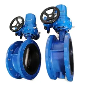 Butterfly Explosion Proof Electric Butterfly Valve D941x-10/16Q Flange Soft Seal Butterfly Valve DN50-DN1200