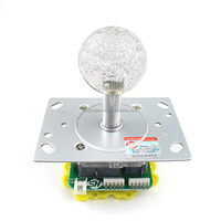 Arcade de 12V LED pour manette lumineuse de poussoir de pièce de monnaie pour l'amusement de langue anglaise de machine de jeu