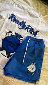 2022 Summer Men Set Suit Men Short Sleeve <strong>T</strong>-<strong>shirt</strong> Shorts Sets 2 Pieces Fitness Set Custom Casual Tracksuit - Product Image 3