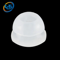 Fabricant de pièces en caoutchouc : joint d'étanchéité conique en silicone sur mesure non standard pour machines industrielles, certifié ISO 9001