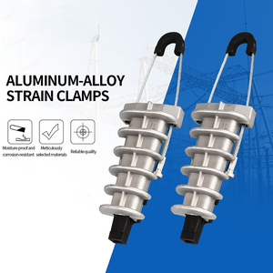 Abrazadera de tensión de aleación de aluminio serie PAL, anclaje de extremo muerto, cuña termoplástica resistente a los rayos UV, instalación sin herramientas para fibra óptica - Product Image 5