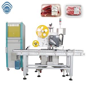 Máquina Etiquetadora Automática SKILT con 23 Años de <span class=keywords><strong>Experiencia</strong></span> para Impresión y Aplicación de Etiquetas en Superficies de Cajas de Cartón - Product Image 1