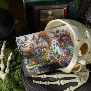 Paquete <span class=keywords><strong>de</strong></span> calcomanías <span class=keywords><strong>de</strong></span> paisajismo <span class=keywords><strong>de</strong></span> bosque vintage 25 hojas por paquete 4 opciones <span class=keywords><strong>de</strong></span> diseño para pegatinas decorativas para <span class=keywords><strong>el</strong></span> hogar - Product Image 3