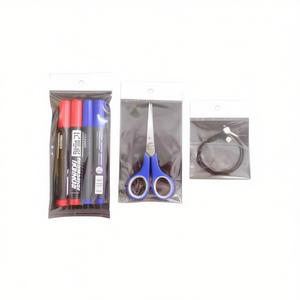 Borsa trasparente Ilan 9x21,5 cm 35 pezzi con intestazione per conservazione e organizzazione - Product Image 1