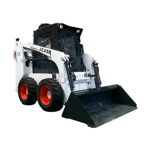 Originele Fabriek Ce Skid Loader Skid Stuurlader Laadvermogen 850Kg 45kw Jc 60G Met Beste Prijs Massief Band Skid Stuur