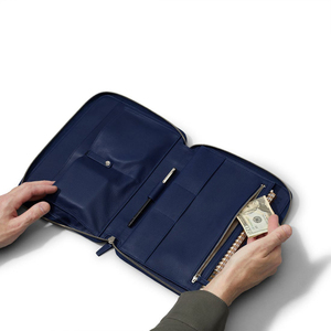 Carpeta de cuero PU personalizada para viaje, carpeta de negocios, Padfolio Tech - Product Image 6