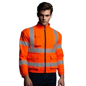 Bán hàng trực tiếp khả năng hiển thị cao dài tay điều hòa không khí vest của nam giới & phụ nữ phản quang làm việc quần áo xây dựng bảo hộ lao động - Product Image 5