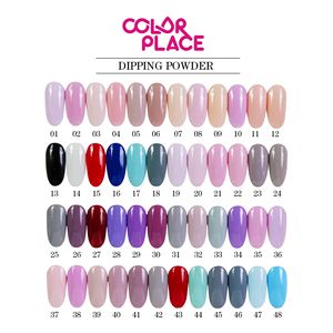 500 Colori Acrilico Trasparente Immersione In Polvere <span class=keywords><strong>Senza</strong></span> Lampada Cure Glitter Nails Tuffo In Polvere - Product Image 6
