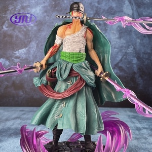 Nouveau One Pieced Anime Figure Bain Sang Roronoa <span class=keywords><strong>Zoro</strong></span> PVC 21cm Action Figure Collection Exquis Modèle Cadeaux D'anniversaire <span class=keywords><strong>Figurine</strong></span> - Product Image 5