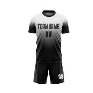 Ensemble de maillot de football à manches longues au meilleur design, taille personnalisée, respirant, séchage rapide, col en V, léger - Product Image 2