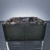 Nouveau design Bain à remous extérieur Spa Yacuzzi Baignoire de massage de haute qualité Bain à remous Hydro Jet Jakuzzi avec lumières pour 4-5 personnes
