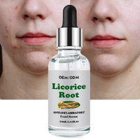 Sérum Visage Hydratant et Lissant à la Niacinamide, Racine de Réglisse et Alpha Arbutine, Marque Blanche