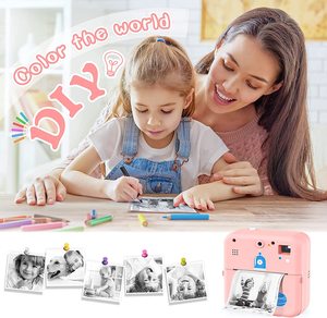 Appareil photo pour enfants, pouces, caméscope, impression instantanée, Mini imprimante - Product Image 3