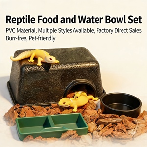 Bestseller Baiyi - Grotte cachette écologique pour reptiles, nid d'arbre artificiel non toxique, tronc d'arbre artificiel pour gecko léopard, lézard, aquarium - Product Image 3