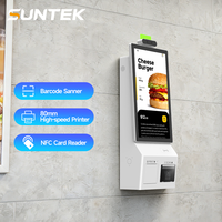 Quiosco de Autoservicio con Pantalla Táctil de Alta Calidad Suntek, SDK, Reconocimiento Facial, Compatible con Múltiples Sistemas Operativos, Uso en Interiores/Exteriores, Certificaciones