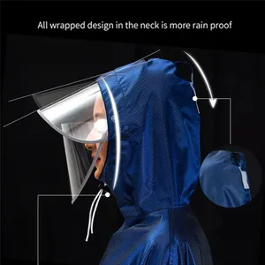 Ropa impermeable <span class=keywords><strong>para</strong></span> motocicleta, <span class=keywords><strong>equipo</strong></span> de protección con revestimiento de Pvc con logotipo personalizado a la moda - Product Image 4