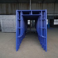 Plateforme mobile en acier galvanisé à chaud pour échafaudage avec roulettes pour la construction