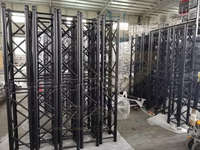Sistema de Truss para Cabina de DJ de 290*290 mm, Truss de Aluminio Resistente y Seguro para Exteriores, Exhibiciones, Bodas, Conciertos y Eventos