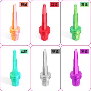 Juguete Musical Antiestrés Impreso en 3D con Diseño de Cubo de Helado en Forma de Cono, Tubo Dulce con Espada Extensible y Helado de Maíz Estirable - Product Image 2