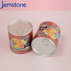 Caja de Embalaje de Cartón Kraft en Forma de Cilindro para Cápsulas de Gel Herbales y Alimentos Reciclables, Diseño Personalizado, Envase de Tubo de Papel para Proteína en Polvo - Product Image 2