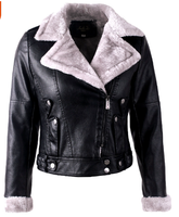Automne personnalisation cuir Pu grande taille veste d'hiver XXXL taille fermeture éclair automne vestes pour femmes Fitness avec poches 2023