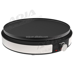 AOJA 2 en 1 Crêpière électrique antiadhésive, machine à crêpes et à pancakes, machine de cuisson avec bouton de contrôle de la température <span class=keywords><strong>1500W</strong></span> - Product Image 6