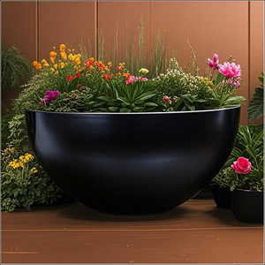 Macetas Modernas Altas Blancas para Flores, Florero Decorativo de Piso para Vestíbulo de Hotel, Eventos de Boda, Servicio de Alquiler de Macetas Grandes - Product Image 2