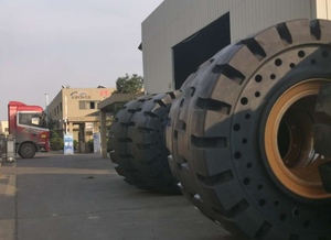 Siêu đàn hồi pucture miễn phí <span class=keywords><strong>otr</strong></span> Bánh Xe Tải lốp rắn cho Sâu Bướm mèo Hyundai với rim có sẵn 16.00 17.5 18.00 23.5-25 - Product Image 5