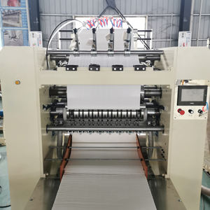 Machine à fabriquer du papier toilette entièrement automatique de haute qualité avec PLC, boîte de vitesses et moteur, modèle haute capacité 2200 - Product Image 2