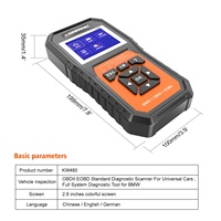 Herramienta de Diagnóstico Automotriz KONNWEI KW480 ABS SAS para Chasis y Transmisión, Escáner de Fallas para BMW