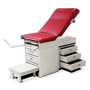 Sillón <span class=keywords><strong>de</strong></span> Examen Ginecológico Manual con Cajones, Económico, para Clínicas Pequeñas, Suministro al por Mayor - Product Image 1