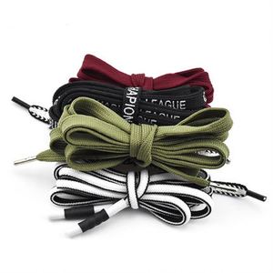 Cordón de poliéster redondo de color personalizado con puntas de plástico tipo bala y logotipo personalizado para prendas con acabado recubierto - Product Image 2