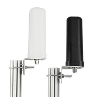Antenne Cylindrique Directionnelle Verticale Étanche à Gain Élevé 5G 698-3800MHz pour Station de Base Extérieure avec Support Fixe GMS 4G LTE Cellulaire