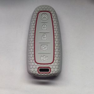 Funda de Silicona para Llaves de Ford Edge Explorer <span class=keywords><strong>Lincoln</strong></span> <span class=keywords><strong>Navigator</strong></span>, Protección 360°, Anti-Caídas, Anti-Rayones, Tacto Suave - Product Image 5