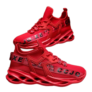 รองเท้าวิ่งลำลองผู้ชาย Soso รุ่น Mesh Blade Just Flying แบบถักทอ ระบายอากาศได้ดี น้ำหนักเบา แฟชั่นทันสมัย สำหรับฤดูใบไม้ผลิและฤดูใบไม้ร่วง - Product Image 1