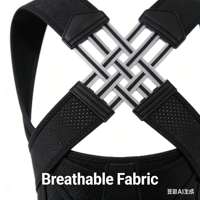 Ceinture de soutien lombaire réglable pour le sport – Orthèse professionnelle respirante et portable pour la musculation et la protection en fitness