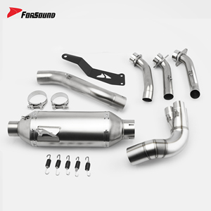 Sistema <span class=keywords><strong>de</strong></span> Escape para Motocicleta Forsound, <span class=keywords><strong>Precio</strong></span> <span class=keywords><strong>de</strong></span> Fábrica al por Mayor, Silenciador Corto Tipo GP, Sistema Slip-on para <span class=keywords><strong>MT</strong></span>-<span class=keywords><strong>09</strong></span> MT09 - Product Image 3