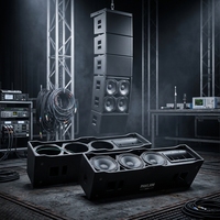 Système de sonorisation Line Array actif 2 voies NXL 4A 10 pouces, 3 enceintes Line Array 10 pouces, système audio professionnel