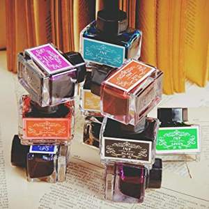 Stylo à encre fontaine 15ml, 1 pièce, 10 couleurs, sans carbone, pour peinture artistique, Graffiti, <span class=keywords><strong>calligraphie</strong></span>, écriture, encre <span class=keywords><strong>de</strong></span> recharge en bouteille - Product Image 4