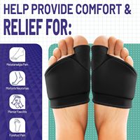 Coussinets orthopédiques de soutien de la voûte plantaire en gel sphérique, durables, doux et respectueux de la peau, en nylon. Unisexe pour hommes et femmes