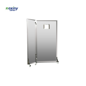 Écran de protection mobile avec roues - Bouclier de protection contre les radiations pliable pour la radiologie interventionnelle - Product Image 6