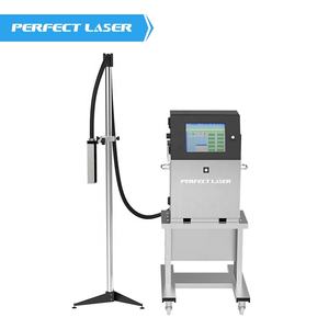 Machine de codage automatique industrielle à petits caractères Perfect <span class=keywords><strong>Laser</strong></span>, pour marques, tickets, bouteilles en plastique, cartes de circuit imprimé, imprimantes à <span class=keywords><strong>jet</strong></span> <span class=keywords><strong>d</strong></span>'<span class=keywords><strong>encre</strong></span> - Product Image 1