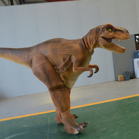 Costume de dinosaure personnalisé, dinosaures en taille réelle pour terrain de jeux, costume de dinosaure T-rex 3D, costumes de dinosaures animatroniques personnalisés