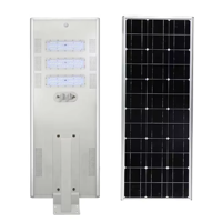 Lampadaire solaire tout-en-un personnalisé en usine, 40W, 60W, 80W, étanche, protection contre la pluie, lampadaire solaire extérieur