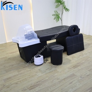KISEN Beauté Eau Thérapie Shampooing Bol Salon De Coiffure Lit De Massage Soins Infirmiers Thai Shampooing Tête Japonaise Spa Shampooing Lit Équipement De Spa - Product Image 6