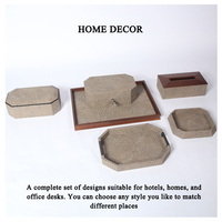 Conception personnalisée Rangement de cuisine Plateaux de service Petit-déjeuner Déjeuner Dîner Plateau décoratif en cuir Poignée en métal pour la maison Hôtel Table